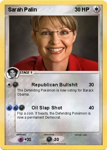 Pokemon Sarah Palin