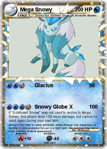 Pokemon Mega Snowy