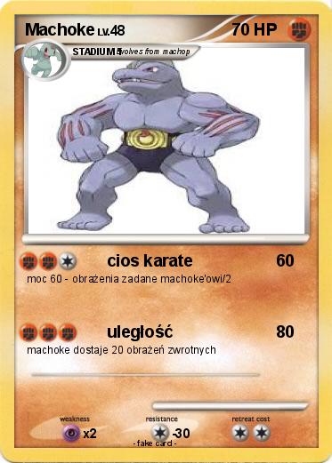 Pokemon Machoke