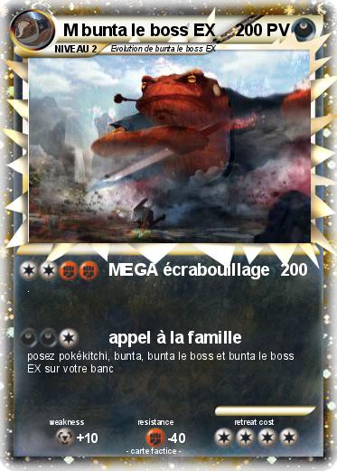 Pokemon M bunta le boss EX