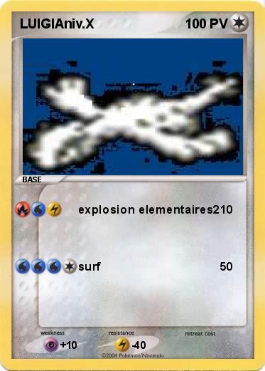 Pokemon LUIGIAniv.X