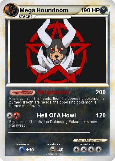 Pokemon Mega Houndoom