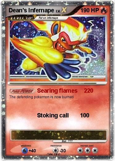 Pokemon Dean's Infernape