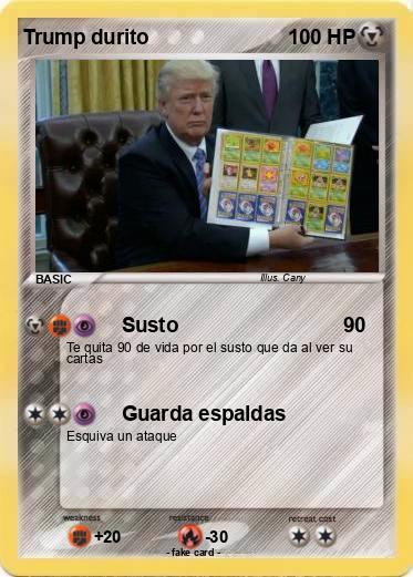 Pokemon Trump durito