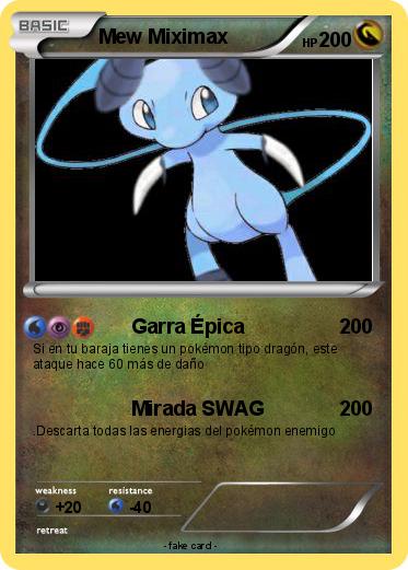 Pokemon Mew Miximax