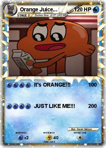 Pokemon Orange Juice...