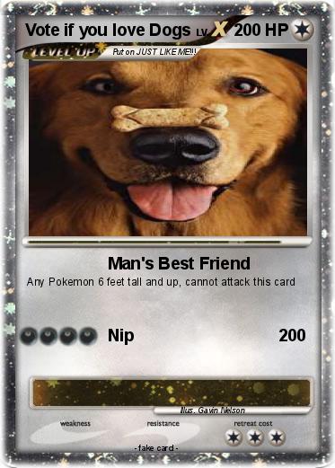 Pokemon Vote if you love Dogs