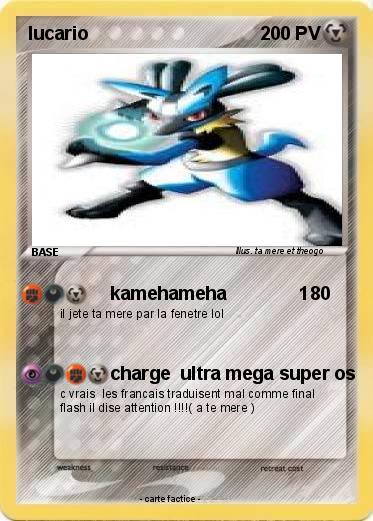 Pokemon lucario