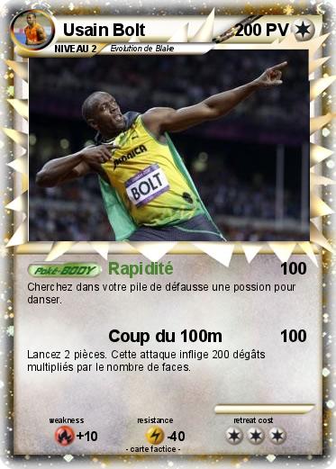 Pokemon Usain Bolt