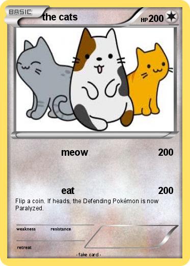 Pokemon the cats