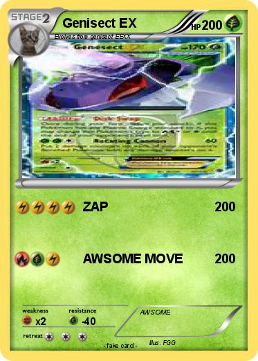 Pokemon Genisect EX