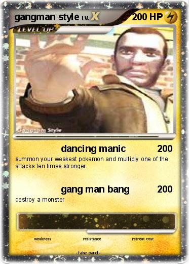 Pokemon gangman style