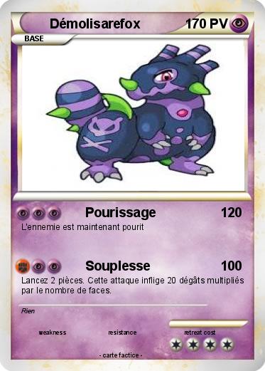 Pokemon Démolisarefox