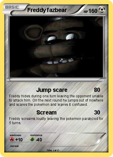 Pokemon Freddy fazbear
