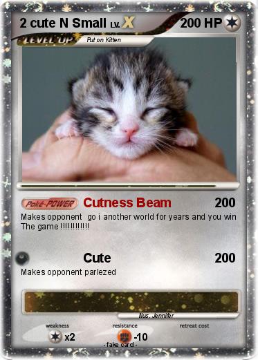 Pokemon 2 cute N Small