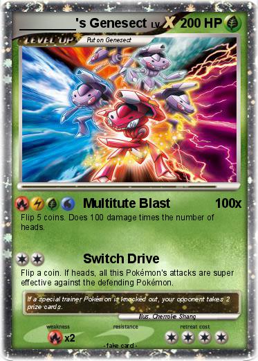 Pokemon ________'s Genesect