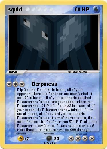 Pokemon squid
