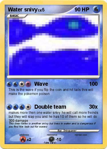 Pokemon Water snivy