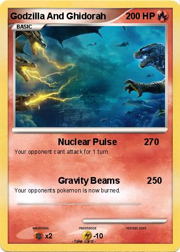 Pokemon Godzilla And Ghidorah