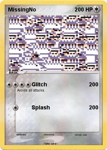 Pokemon MissingNo