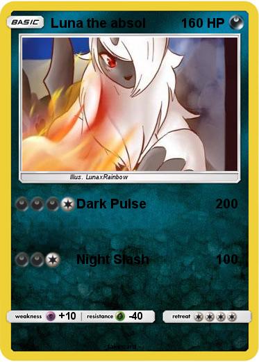 Pokemon Luna the absol