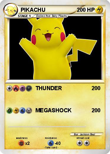 Pokemon PIKACHU