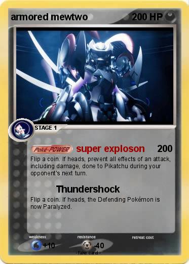 Pokemon armored mewtwo
