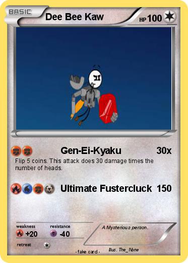 Pokemon Dee Bee Kaw