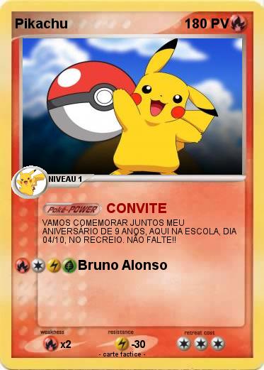 Pokemon Pikachu