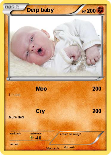 Pokemon Derp baby