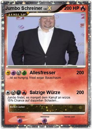 Pokemon Jumbo Schreiner