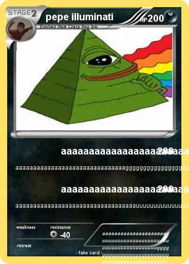 Pokemon pepe illuminati