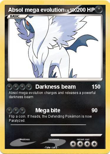 Pokemon Absol mega evolution
