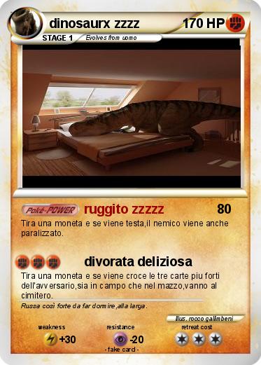 Pokemon dinosaurx zzzz