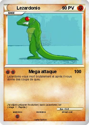 Pokemon Lezardonio