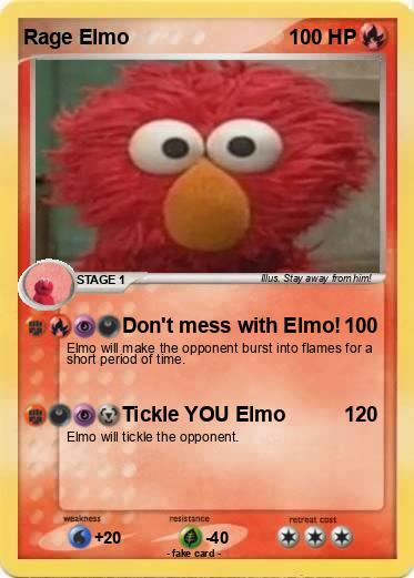 Pokemon Rage Elmo