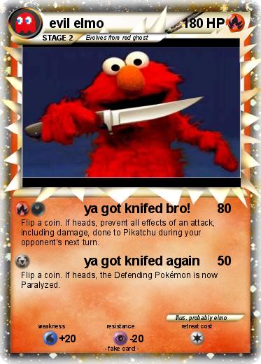 Pokemon evil elmo
