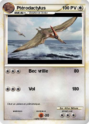 Pokemon Ptérodactylus