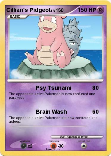 Pokemon Cillian's Pidgeot