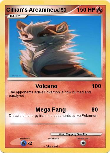 Pokemon Cillian's Arcanine