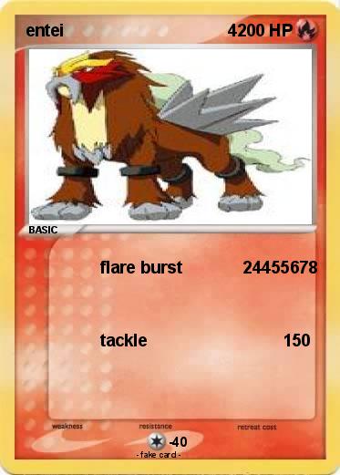 Pokemon entei                                   4