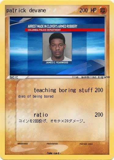 Pokemon patrick devane