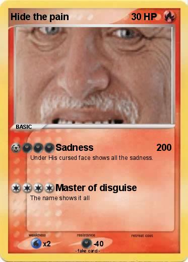 Pokemon Hide the pain