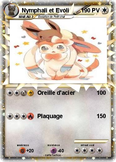 Pokemon Nymphali et Evoli