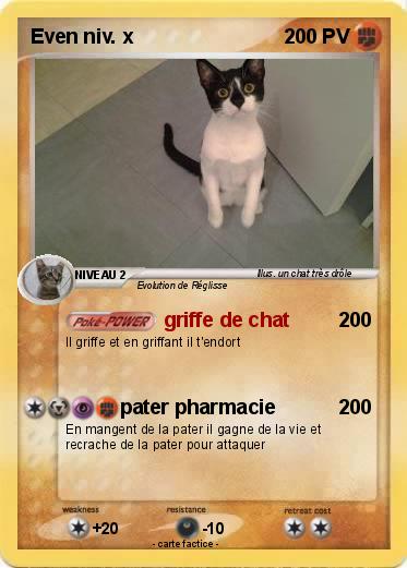 Pokemon Even niv. x