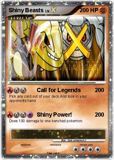 Pokemon Shiny Beasts