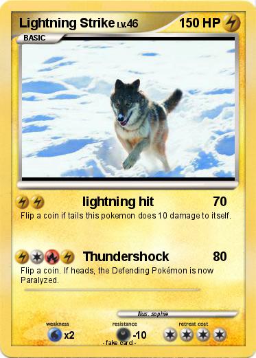 Pokemon Lightning Strike