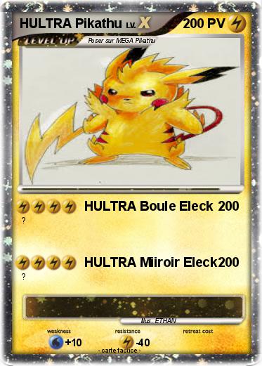 Pokemon HULTRA Pikathu