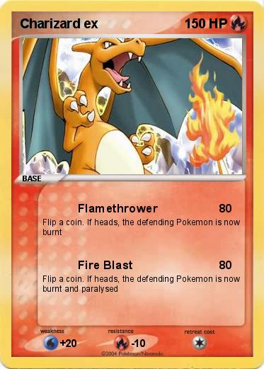 Pokemon Charizard ex