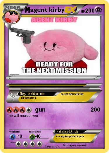 Pokemon agent kirby